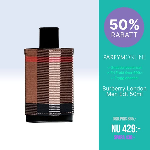 Burberry London Men Edt 50ml SEK429