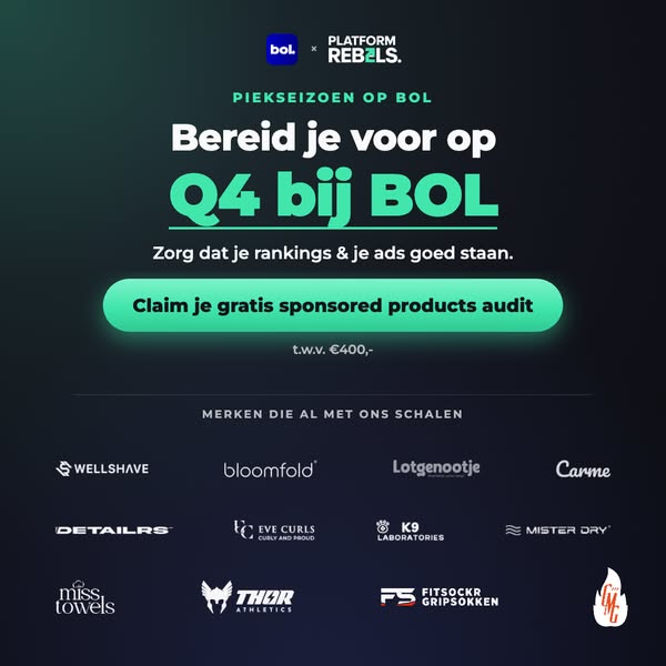 Gratis bol.com ads audit | Schaal naar €100k+