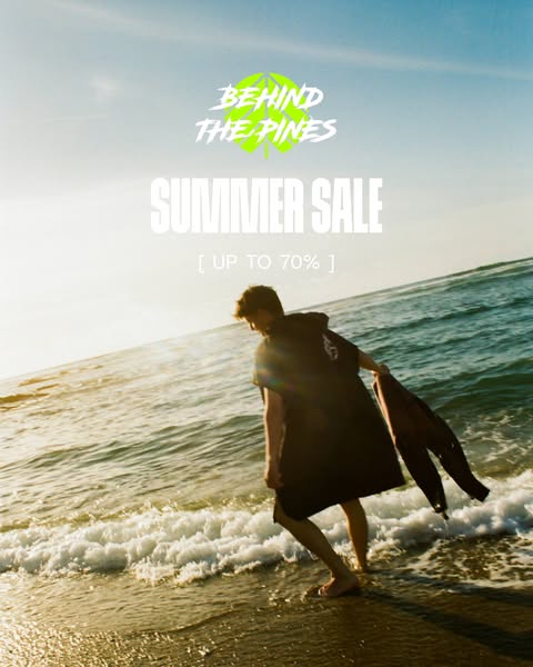 Summer. Sun. Sale.