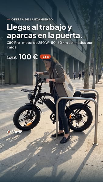 Bicis eléctricas desde 60 €