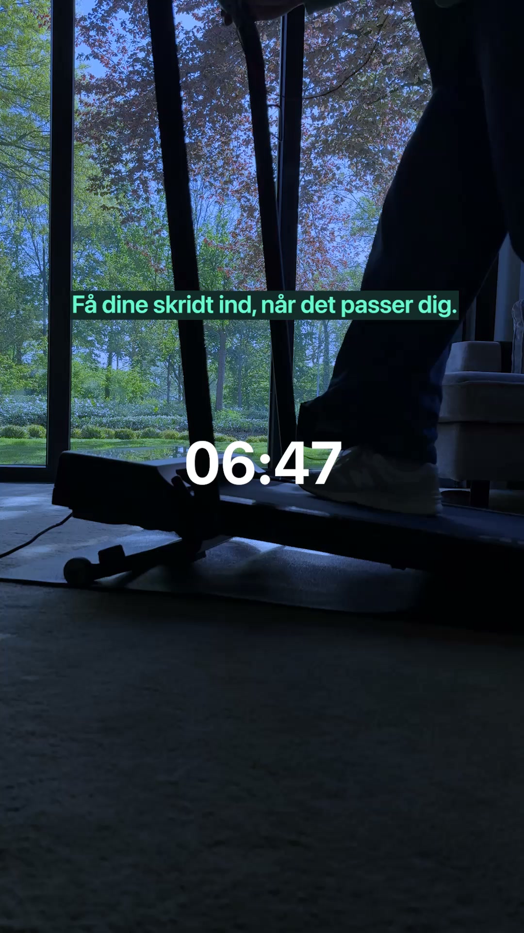 Gå en tur i joggingbukser