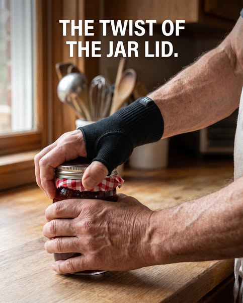 The Twist Of The Jar Lid.
