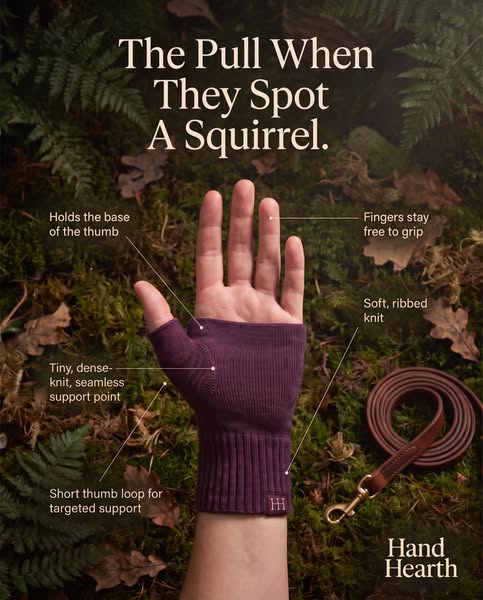 The Pull When They Spot A Squirrel.