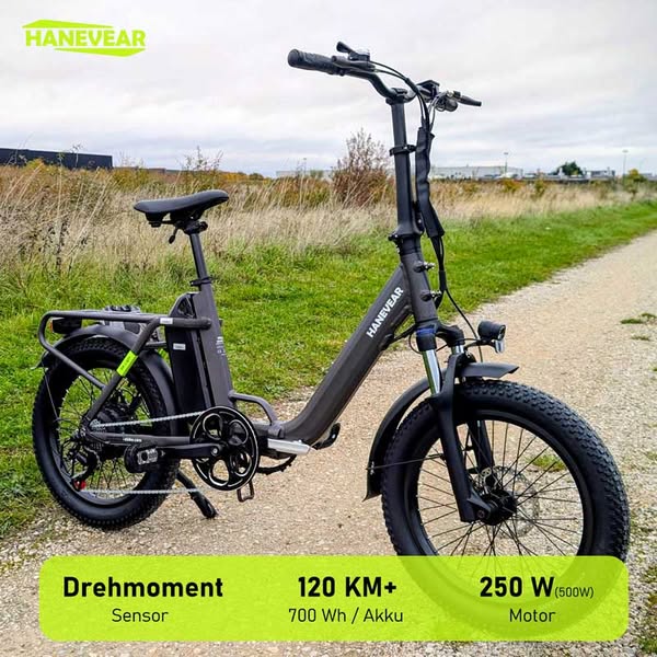 Drehmomentsensor. 120 km Reichweite. 55 NM. Zahlen, die überzeugen.