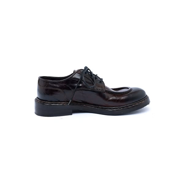 €225 Derby in vitello 37340/18 - cognac scuro