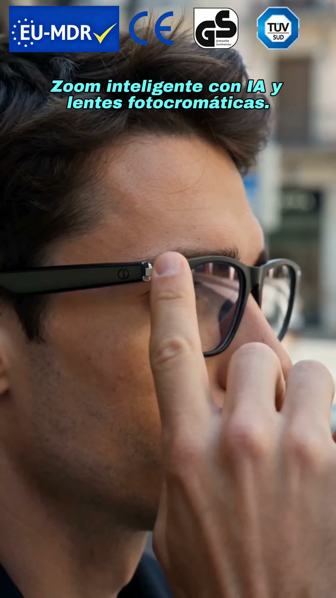 ¡El futuro ya está aquí! Olvídate de los lentes de sol aburridos... ¡Esto es otro nivel!