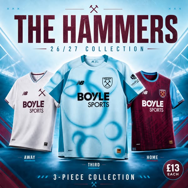 THE NEW SEASON TRIO – £13 EACH