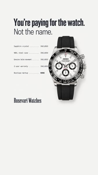 Paying for the watch. Not the name.