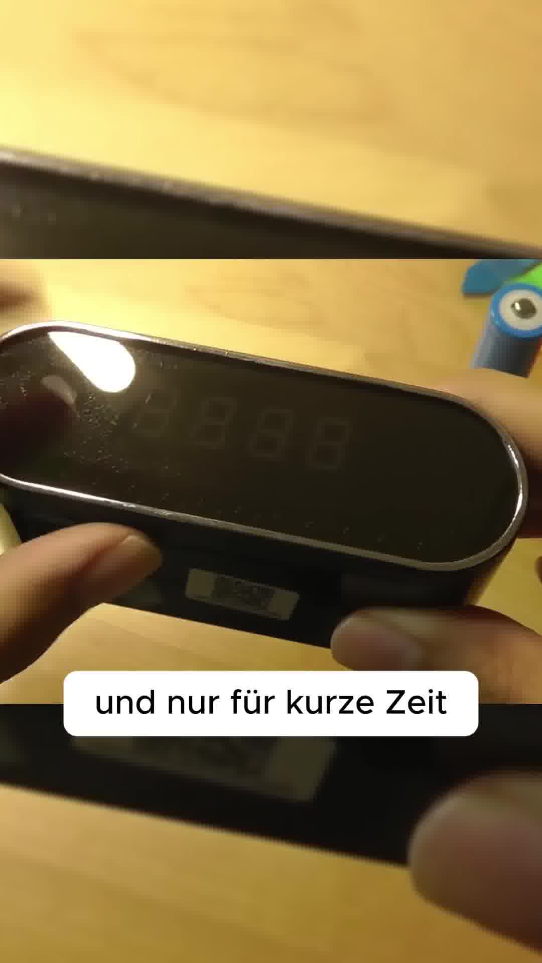 Es ist eine Uhr, bis Sie mehr brauchen!