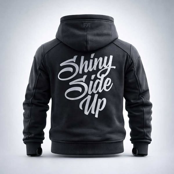 Shiny Side Up Armored Hoodie