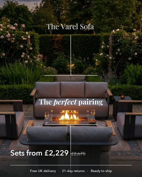 Varel sofa sets from £2,229