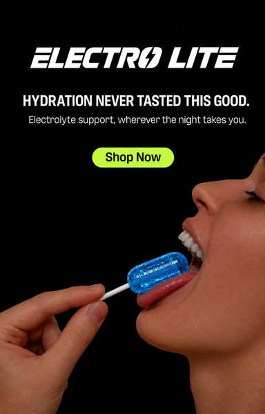 Electrolyte lollipops for your night