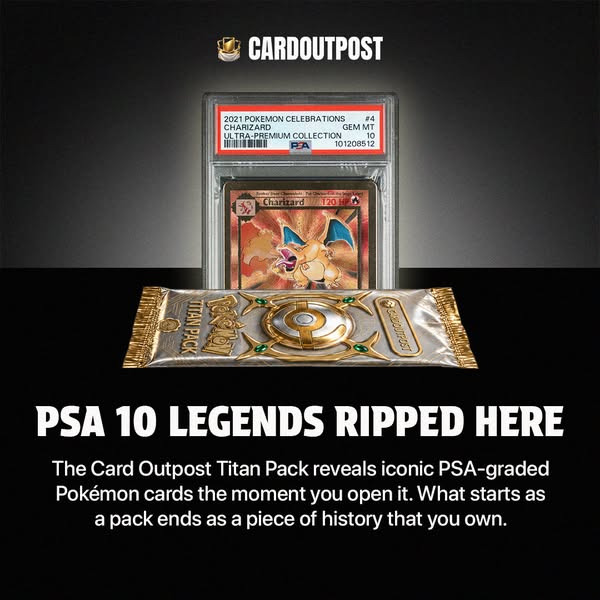 CardOutpost — Rip Digital Packs, Collect Real Cards