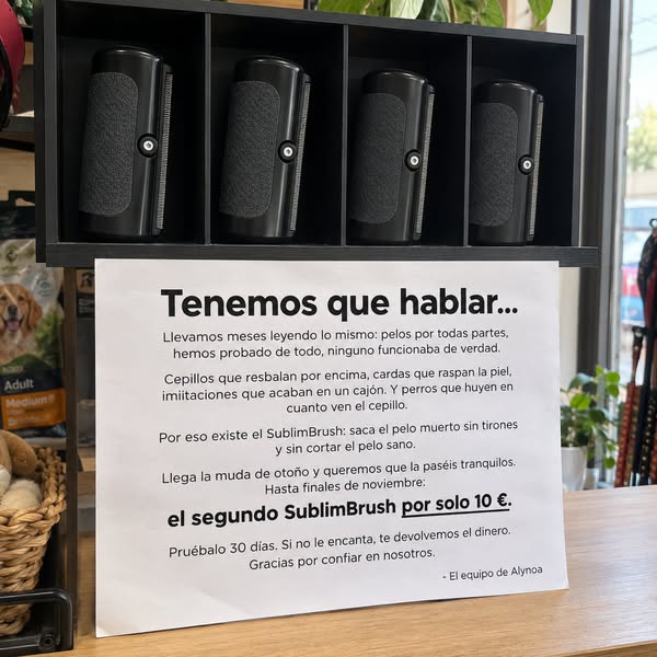 El segundo SublimBrush™ por solo 10 €