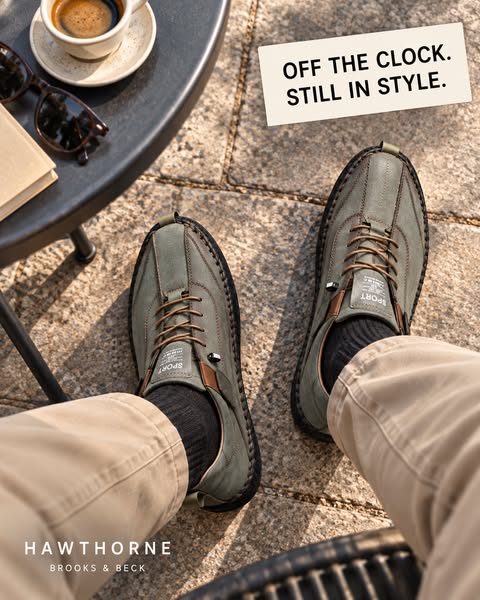 Hawthorne Leather Sneaker