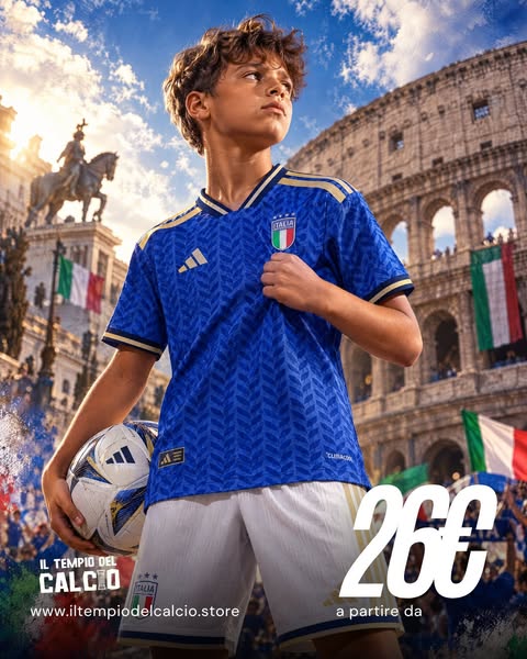 I completini delle Nazionali 2026 al 20%