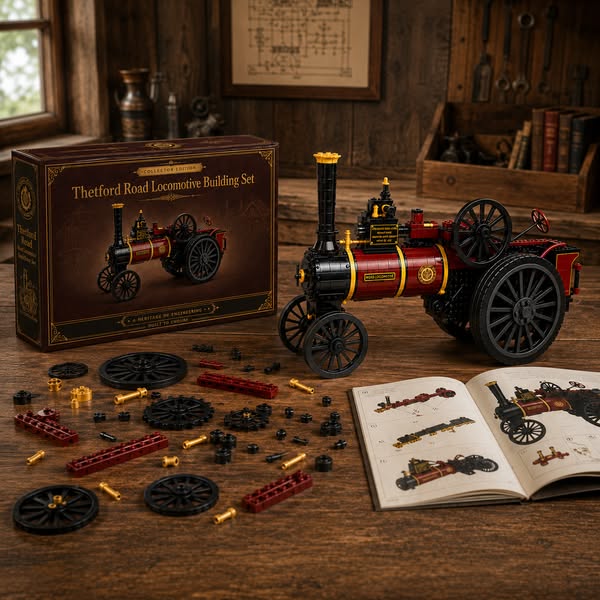 Before Trucks Ruled the Road, Steam Did the Heavy Work.