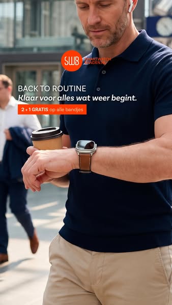 Jouw routine. Jouw banden.