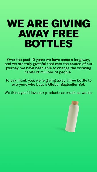 It's our birthday, but you get a gift!