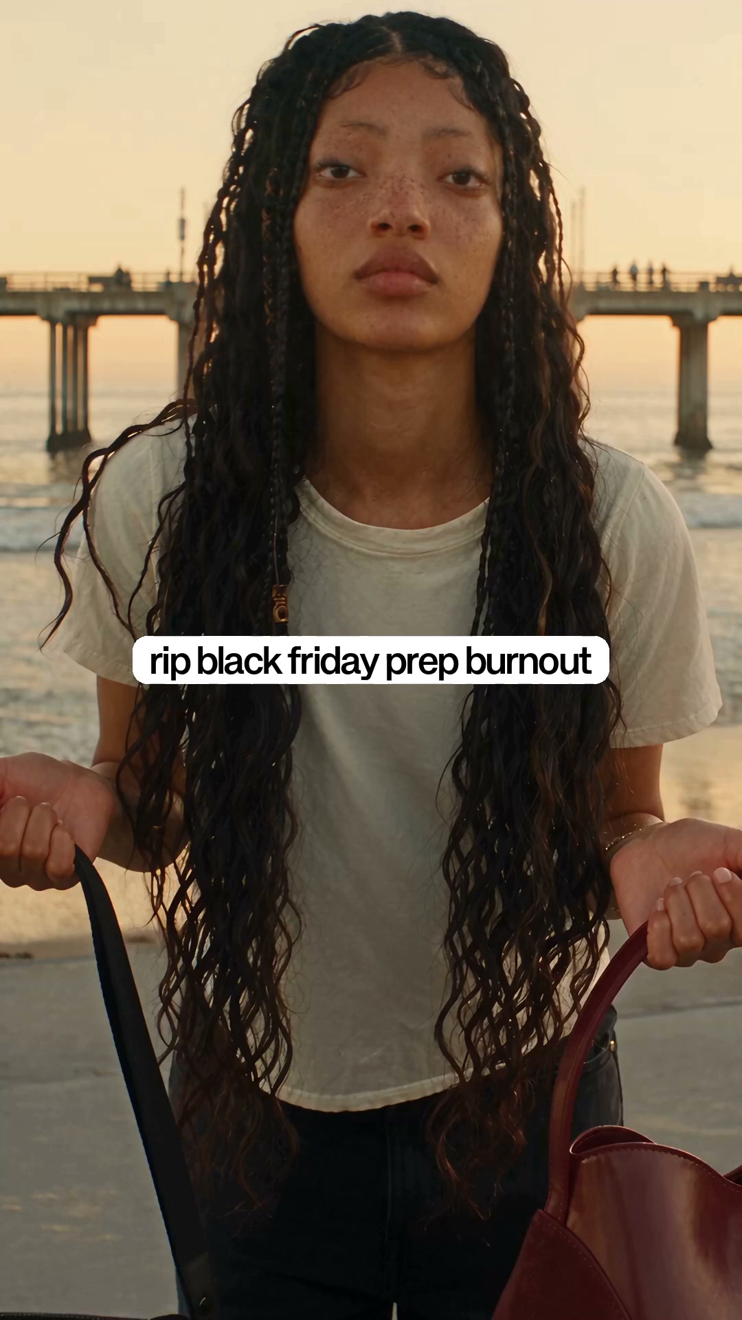 Your bags, ready for Black Friday