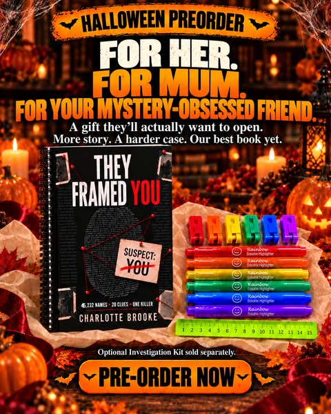 THEY FRAMED YOU — Pre-Order Now