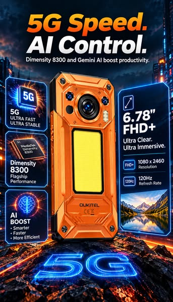 5G Speed. AI Control.