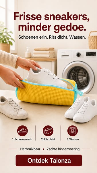 Schoenenwaszak voor de Wasmachine