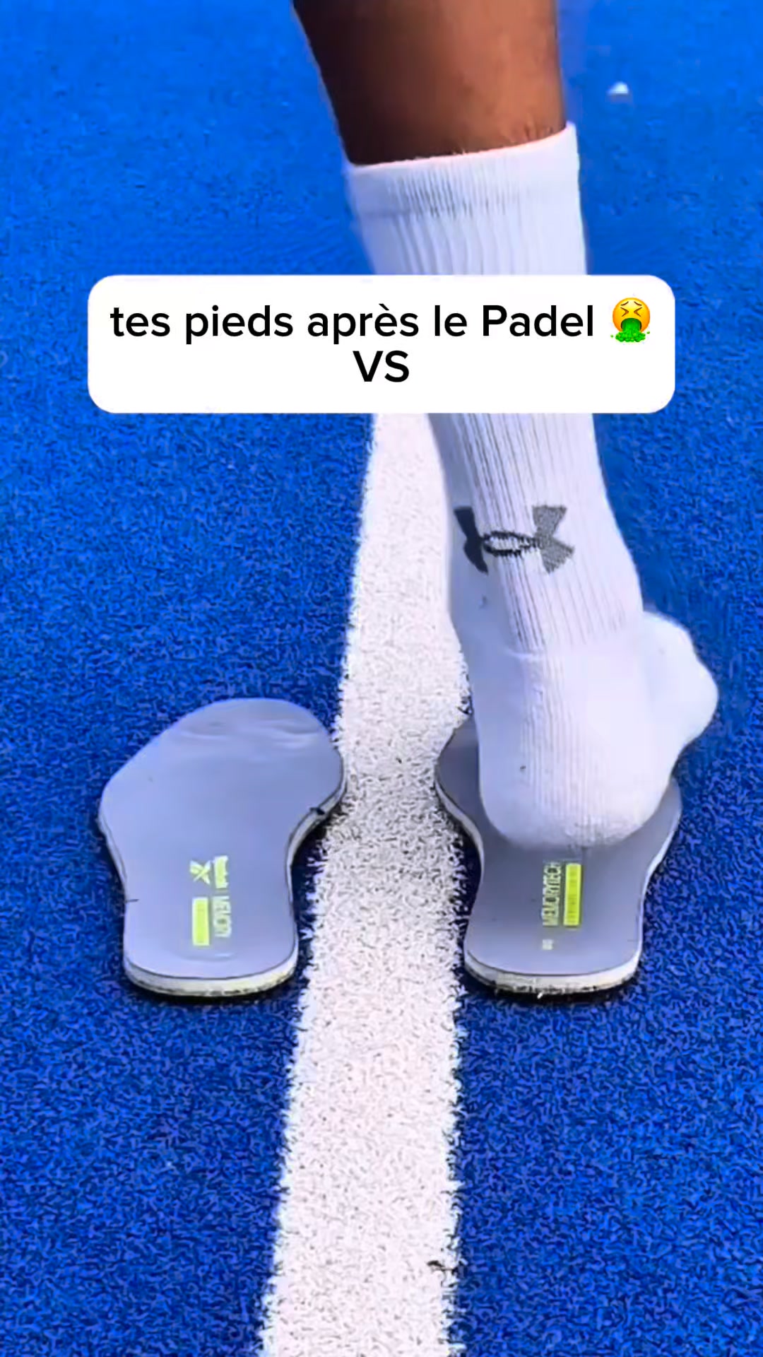 Zéro douleur plantaire au padel
