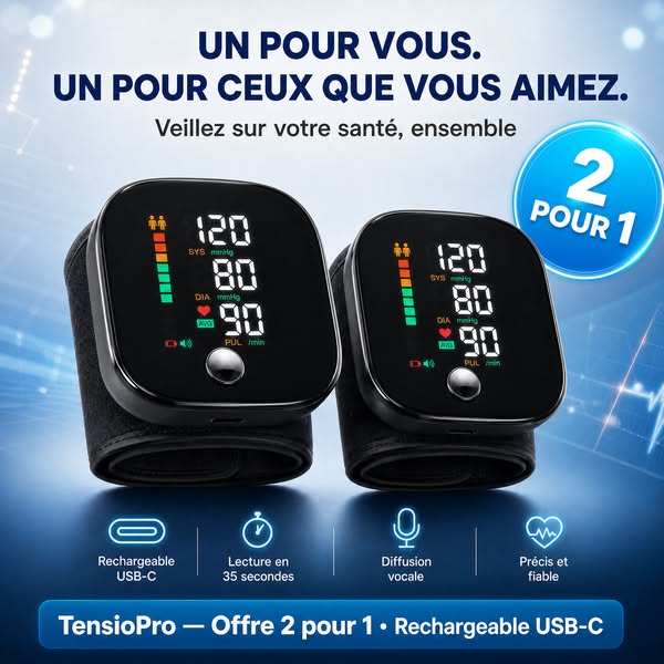 Découvrez le nouveau tensiomètre à poignet dont tout le monde parle