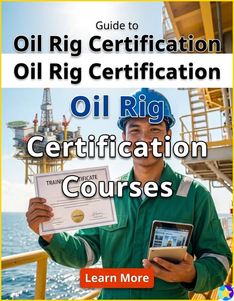 Learn about Oil Rig Certification Courses