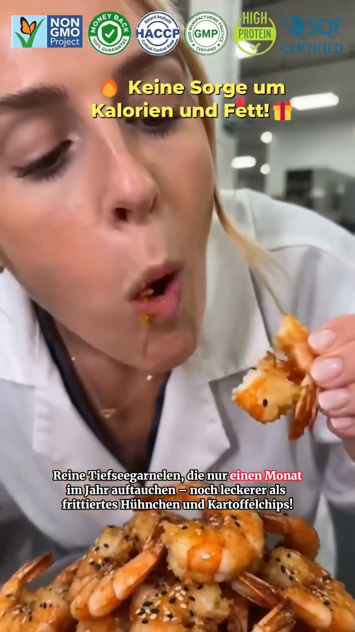 Knusprige Riesengarnelen – ganz ohne Frittieren!