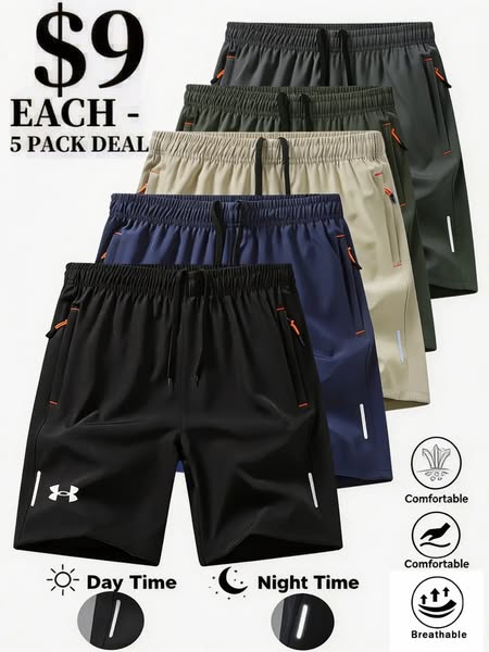 $9 Each For Quality Workout Shorts