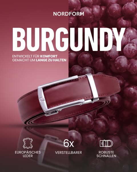Jetzt ist sie da: Burgundy