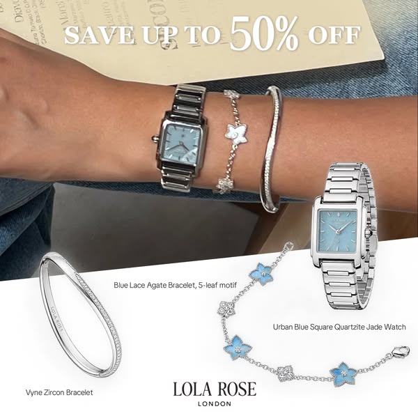 Watch & Bracelet Matching Sets for Her