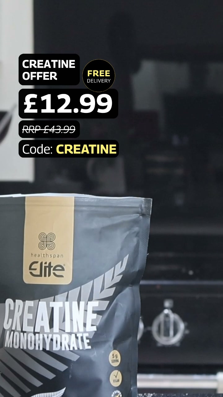 Creatine 12.99 + FREE delivery
