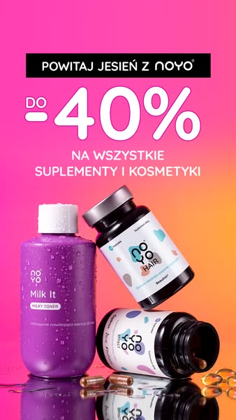Aż do 40% rabatu Tylko teraz w NOYO®