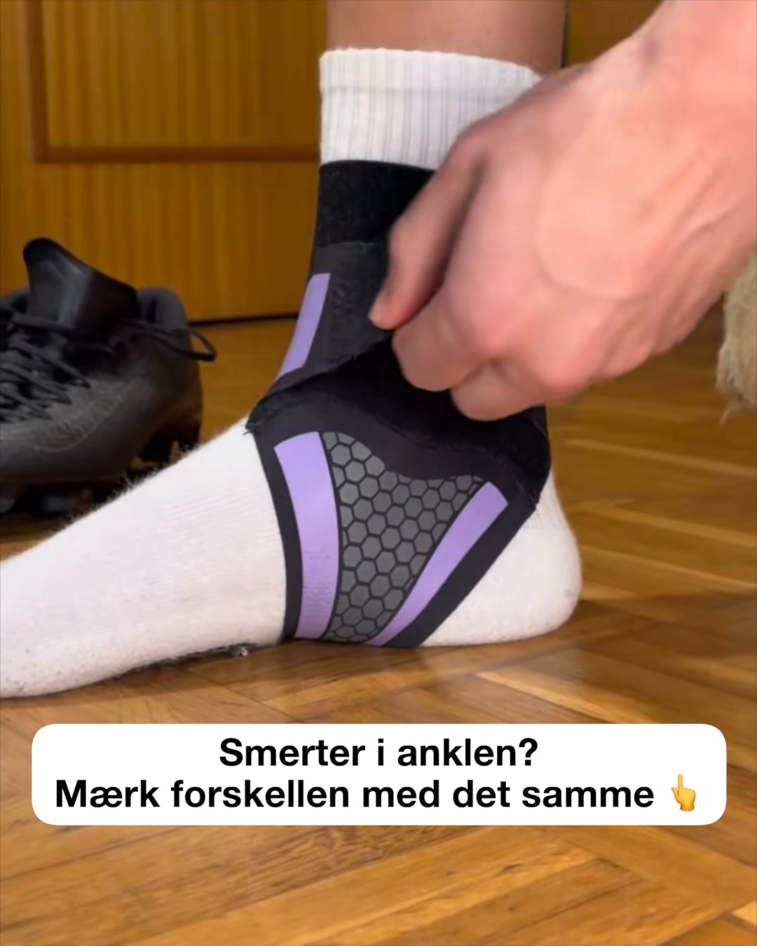 Stop smerter i anklen, og hold dig aktiv!