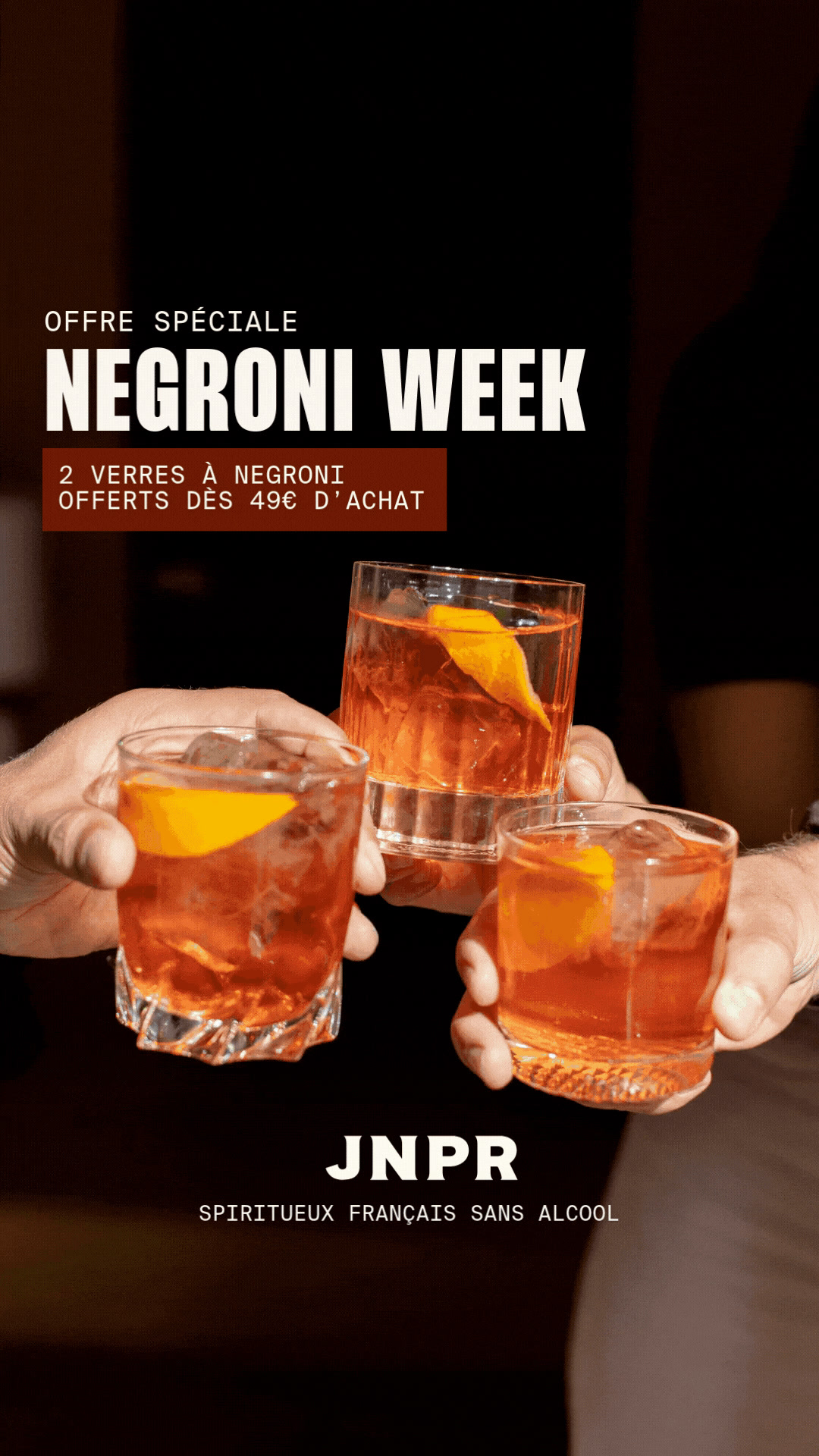 Offre spéciale: 2 verres à Negroni OFFERTS