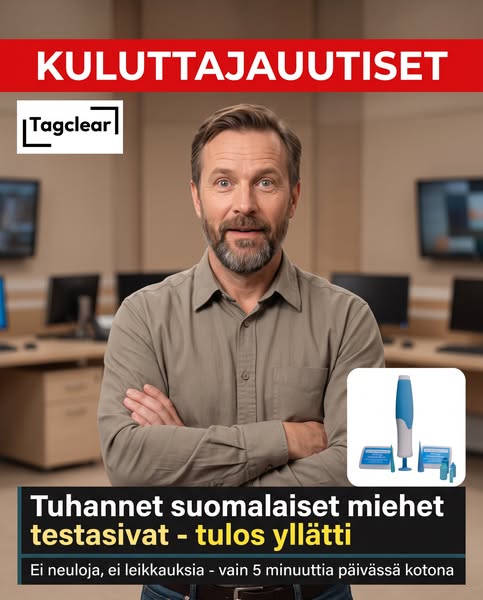 Tuhannet suomalaiset miehet testasivat — tulos yllätti