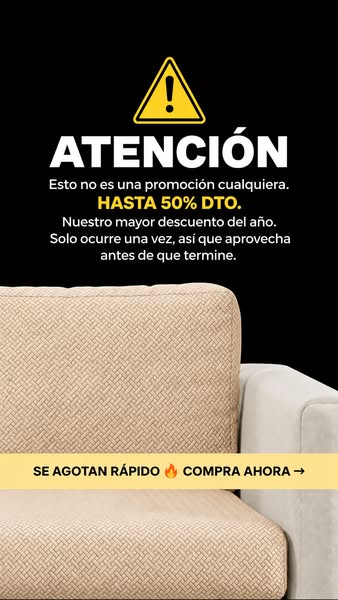 HASTA 50% DTO.