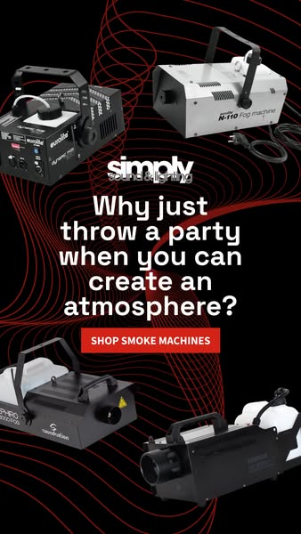 Thor 400W Smoke Machine inc 5L Fluid