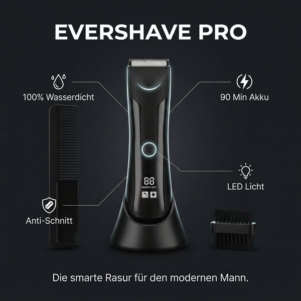 Schluss mit Rasurpickeln. Für immer!