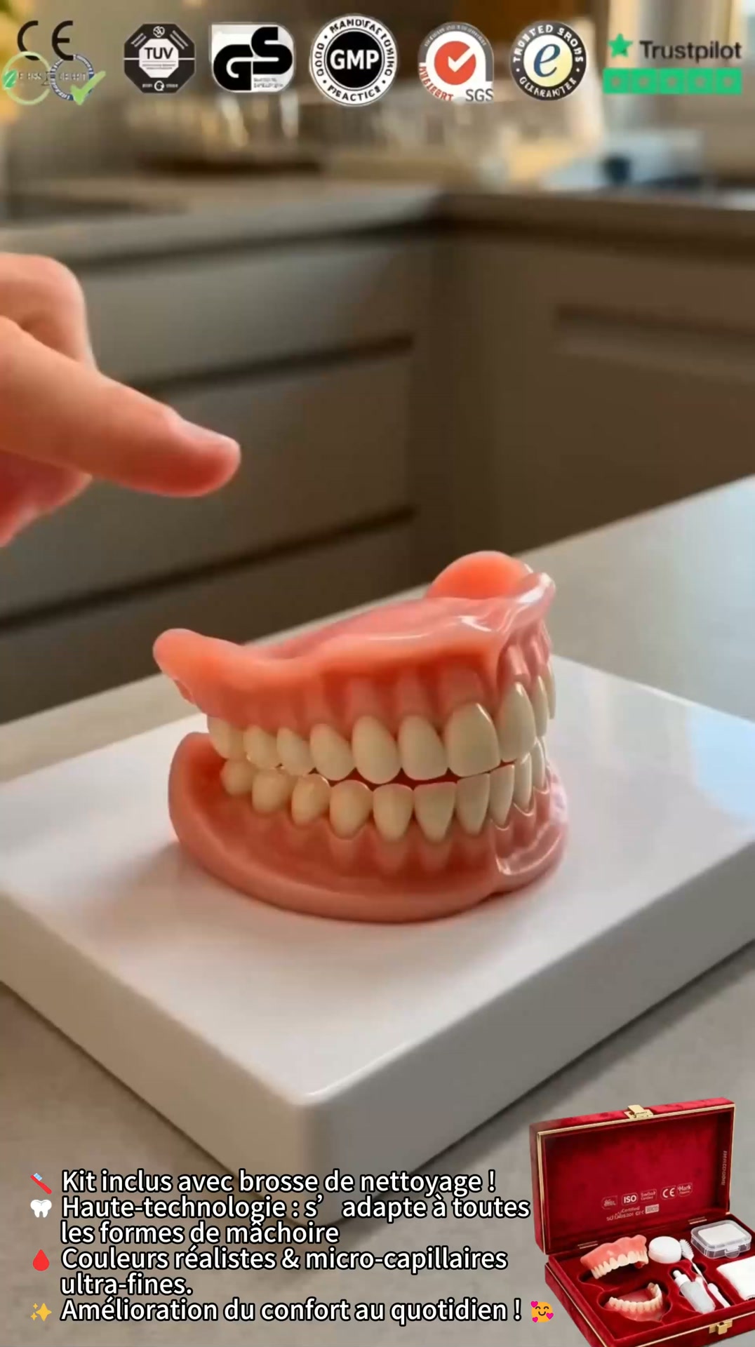 Retrouvez un Sourire Parfait et Eclatant en 1 Seconde !