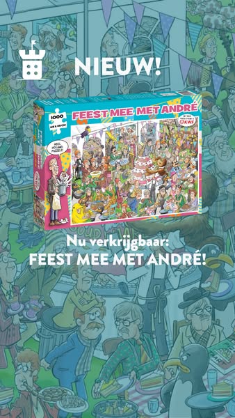 Feest mee met André puzzel