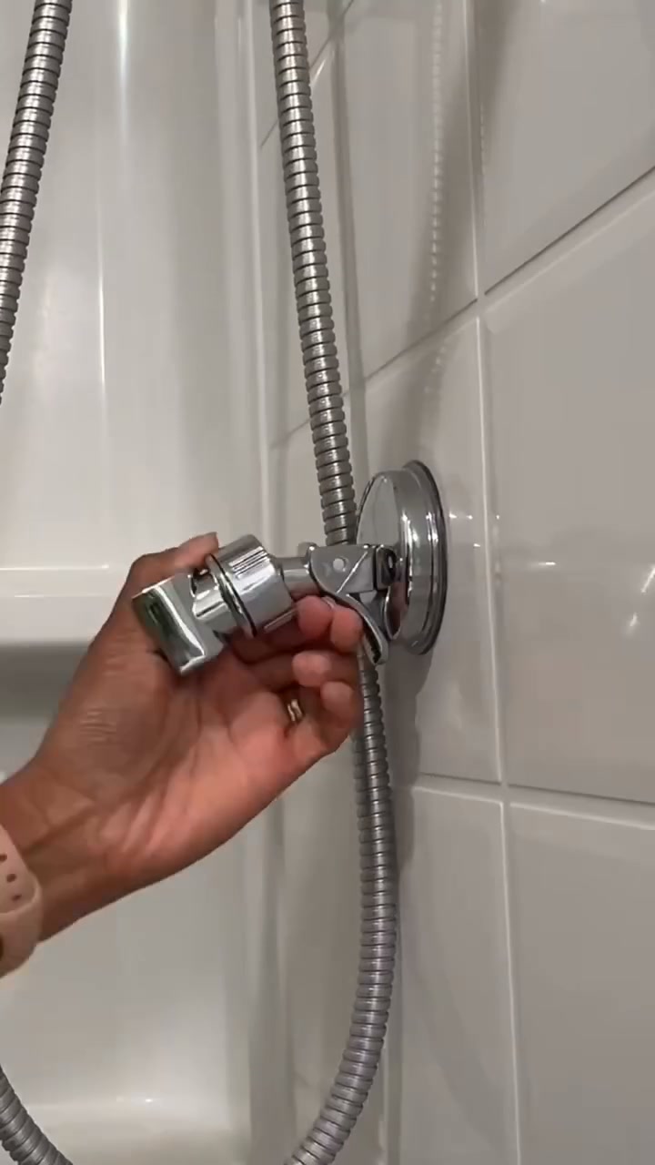 2pcs Adjustable Shower Head Holders