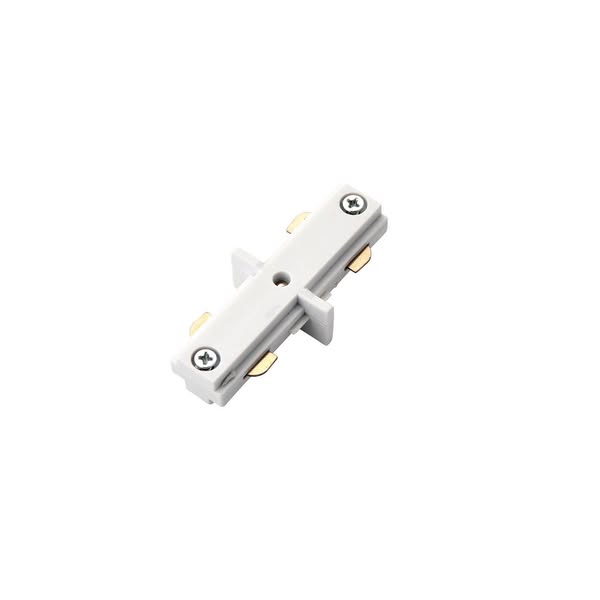 INTERNAL CONNECTOR | Track Lighting Accessory | Matt White.£2.40