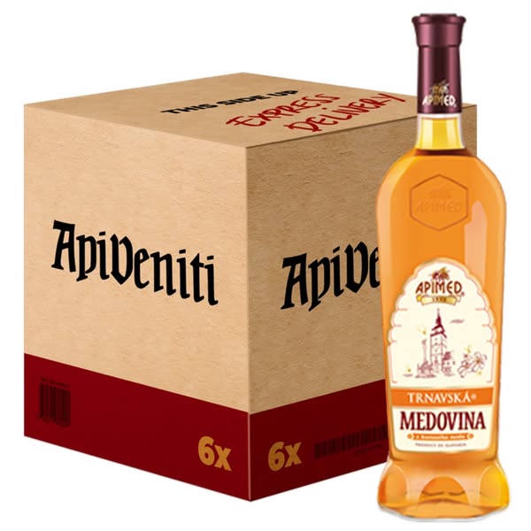 Idromele “Medovina Trnavská” Speziato - 6 bottiglie (spedizione gratuita) 6 x 75 cl