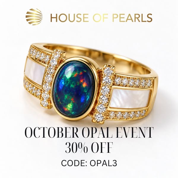 October Opal Ring — 30% Off