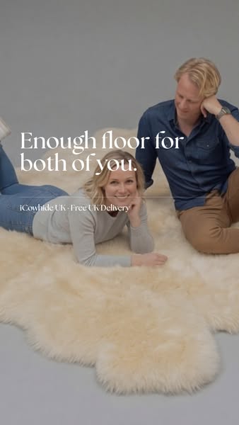 Octo sheepskin in Ivory