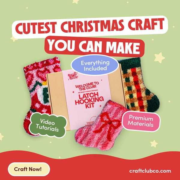 Christmas Craft Kits Are Back
